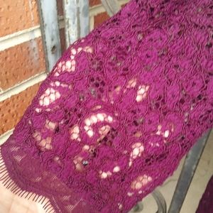 Adrianna Papell Evening  lace cocktail dress 10